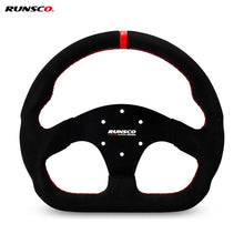 Load image into Gallery viewer, 330mm GT Steering Wheel Suede Competitive Karting Drift Racing PC Simulation Game Wheel Rim