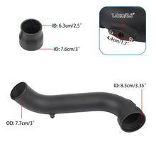 Load image into Gallery viewer, 3Inch Intake Turbo Charge Pipe Aluminum for BMW N55 135i 335i E92 E93 E82 XDrive 2011-2012 Intake Turbo Cooler Kit N55