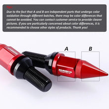 Carregar imagem no visualizador da galeria, Thread Length 30mm Wheel Bolts Forged Nuts M14x1.5 M14x1.25 M12x1.5 M12x1.25 Screw for Bmw Benz Audi VW Golf 20Pieces/Set