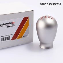 Load image into Gallery viewer, Gear Shifter Lever Head Knob for Honda Civic Type R FK8 FL5 Fit GD3 GK5 GE8 GR9 Tear Drop Shape 5/6 Speed Aluminum Alloy+steel