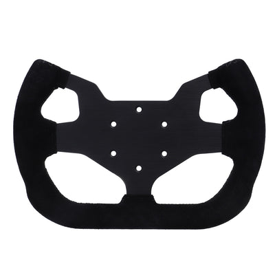 300mm GT Steering Wheel Flat Suede Car Drift Sim Game Steering Wheel Control 70mm/PCD 6061-T6