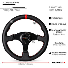 Charger l&#39;image dans la galerie, runsco sport steering wheel sim racing game rim wheel

