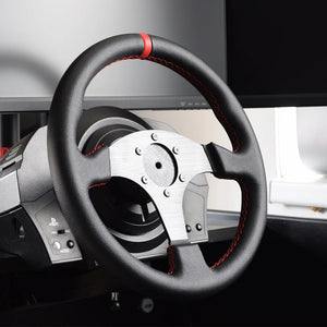 runsco sport steering wheel sim racing game rim wheel