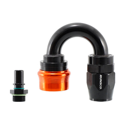 Runsco -8AN Quick-release Hose End Fittings Swivel Adapter Connector