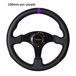 runsco sport steering wheel sim racing game rim wheel