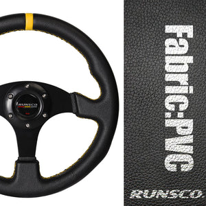 runsco sport steering wheel sim racing game rim wheel