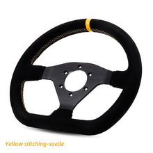 이미지를 갤러리 뷰어에 로드 , 300mm Sim Racing Steering Wheel Flat Suede PCD=6x70MM

