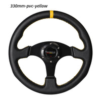 runsco sport steering wheel sim racing game rim wheel