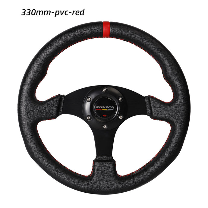 runsco sport steering wheel sim racing game rim wheel