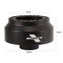 Load image into Gallery viewer, Steering Wheel Hub Adapter CNC Anodized Black Base for VW Golf 7/8 Gen Install 6 Bolt
