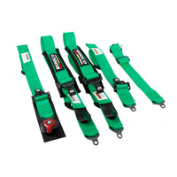 Race Seat Belt Harness Adjustable Harness Safe Shoulder Strap 2Inch 5 Points with Shoulder Pads -Runsco