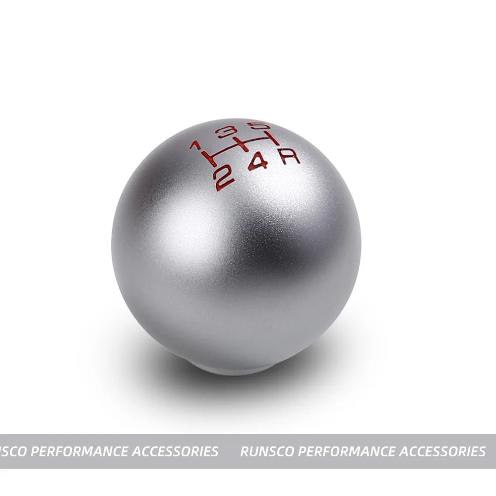 Gear Shift Knob 5/6 Speed Matte Ball Shape for Honda Civic FD2 FN2 EP3 TYPE R DC2 DC5 Fit City Shifter Knob M10x1.5