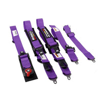 Race Seat Belt Harness Adjustable Harness Safe Shoulder Strap 2Inch 5 Points with Shoulder Pads -Runsco