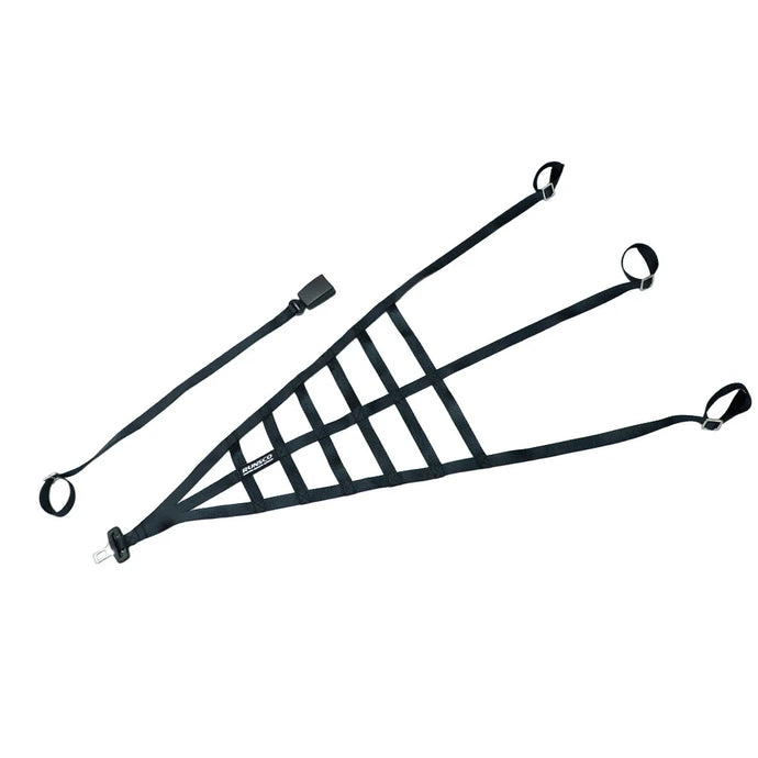 Racing Car Window Net Safety Gear Nylon Safety Mesh Universal Durable Vehicle Safety Accessory