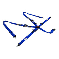 2Inch Seat Belt Harness Adjustable Harness Safe Shoulder Strap 5 Points Snap-In Cam Lock Quick Release -Runsco