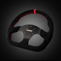 330mm GT Steering Wheel Suede Competitive Karting Drift Racing PC Simulation Game Wheel Rim