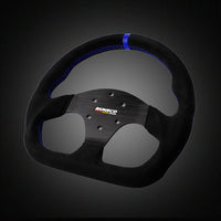330mm GT Steering Wheel Suede Competitive Karting Drift Racing PC Simulation Game Wheel Rim
