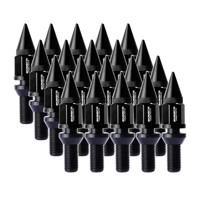 Thread Length 30mm Wheel Bolts Forged Nuts M14x1.5 M14x1.25 M12x1.5 M12x1.25 Screw for Bmw Benz Audi VW Golf 20Pieces/Set