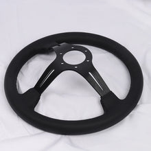 將圖片載入圖庫檢視器 Car Steering Wheel Real Leather JDM Steering Wheel Pc Game Sim Racing Drift Steering Wheel
