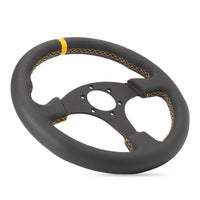 330mm Sport Steering Wheel Racing Simulator Controller Rims Flat Drift 13inch Suede Steering Wheel Runsco