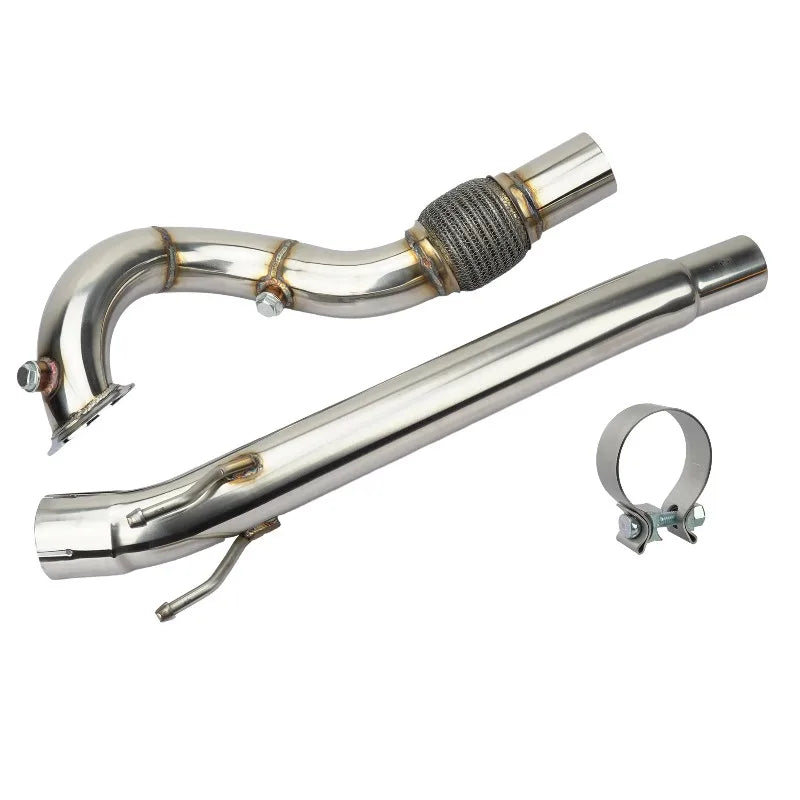 2.5inch Car Exhaust Systems Downpipe for VW Golf MK7