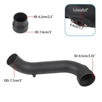 3Inch Intake Turbo Charge Pipe Aluminum for BMW N55 135i 335i E92 E93 E82 XDrive 2011-2012 Intake Turbo Cooler Kit N55
