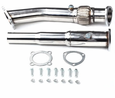 TURBO DOWNPIPE EXHAUST Manifolds Silver For 99-04 VW GOLF JETTA BEETLE 1.8T Engine Exhaust Systems