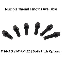 Extended Wheel Lug Bolts – R13 Ball Seat, 12.9 Grade | BMW / Audi / VW | M14x1.5 / M14x1.25 / M12x1.5 (10 pcs)