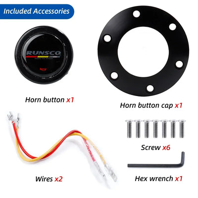 300mm Steering Wheel Flat Suede Car Drift Pc Sim Gaming Sport Control Rims Grey Stitching PCD-6x70mm