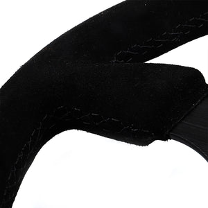 13inch 330mm Racing Steering Wheel Suede Competitive Drift PC Game Universal PCD 6x70mm