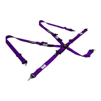 2Inch Seat Belt Harness Adjustable Harness Safe Shoulder Strap 5 Points Snap-In Cam Lock Quick Release -Runsco