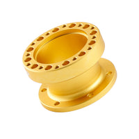 Gold CNC Steering Wheel Spacer 51/76/101mm, Anodized 6061-T6 Aluminum for Sim Racing Wheel Base-522S