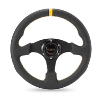 330mm Sport Steering Wheel Racing Simulator Controller Rims Flat Drift 13inch Suede Steering Wheel Runsco