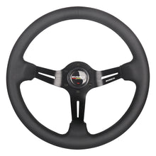 將圖片載入圖庫檢視器 Car Steering Wheel Real Leather JDM Steering Wheel Pc Game Sim Racing Drift Steering Wheel
