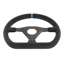 Загрузить изображение в средство просмотра галереи, Runsco 320mm Sport Steering Wheel D-Shape Suede 9040 Simulator Controller Rims Flat Drift
