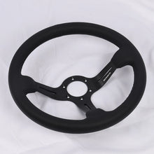 將圖片載入圖庫檢視器 Car Steering Wheel Real Leather JDM Steering Wheel Pc Game Sim Racing Drift Steering Wheel
