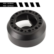 Load image into Gallery viewer, Steering Wheel Hub Adapter CNC Anodized Black Base for VW Golf 7/8 Gen Install 6 Bolt
