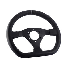 Load image into Gallery viewer, 300mm Steering Wheel Flat Leather Car Drift Pc Sim Gaming Sport Control Rims PCD-6x70mm
