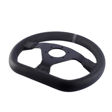 Load image into Gallery viewer, 300mm Steering Wheel Flat Leather Car Drift Pc Sim Gaming Sport Control Rims PCD-6x70mm
