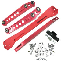 Rear Subframe Brace Tie Bar Lower Control Arm Complete kit For Honda Civic EK 96-00