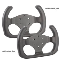 Load image into Gallery viewer, Dry Carbon Fiber Steering Wheel GT 300mm Open Lightweight Simulator Control Wheel Body RUNSCO CODE R300
