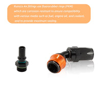 Runsco -8AN Quick-release Hose End Fittings Swivel Adapter Connector