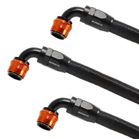 Runsco -10AN Quick-release Hose End Fittings Swivel Adapter Connector 0°/45°/90°/180°