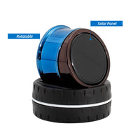 Solar Powered Rotating Wheel Hub Car Air Freshener | JDM Style Dashboard Perfume Diffuser & Aromatherapy Ornament