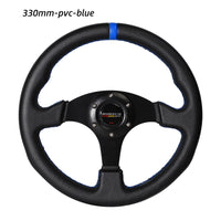 runsco sport steering wheel sim racing game rim wheel